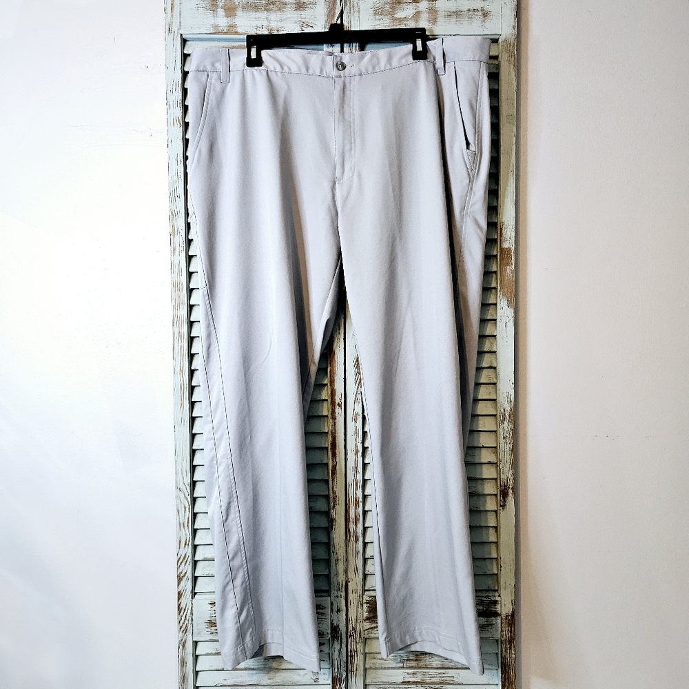 FILA SPORT GOLF PANTS Mens 40 Gray Stretch Slash Pocket Performance Athleisure